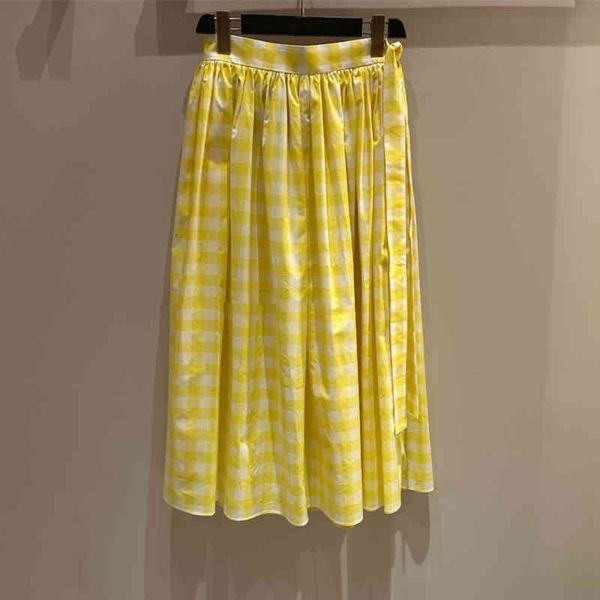 casual dresses summer miu's same yellow checked skirt lace up college style sweet department slim, Black;gray
casual dresses summer miu's same yellow checked skirt lace up college style sweet department slim, Black;gray