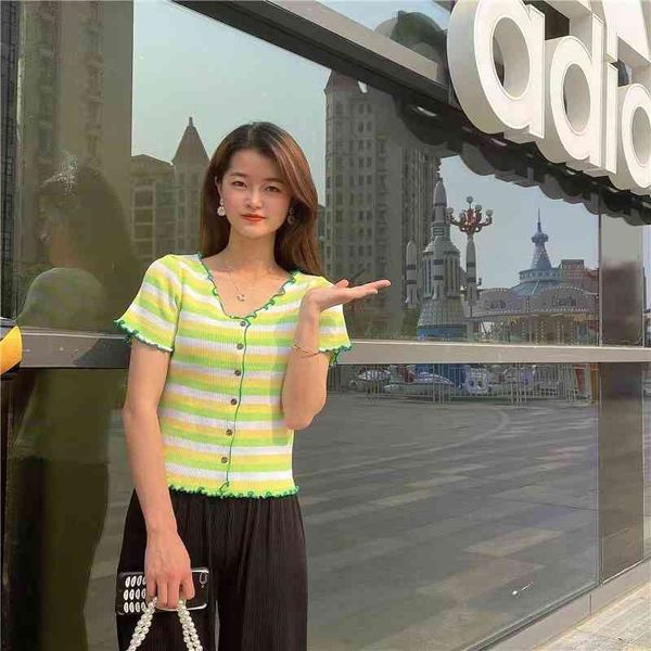 women's hoodies sweatshirts summer women's fashion stripe ice silk v-neck single breasted slim fit small exquisite knitted cardiga, Black
women's hoodies sweatshirts summer women's fashion stripe ice silk v-neck single breasted slim fit small exquisite knitted cardiga, Black