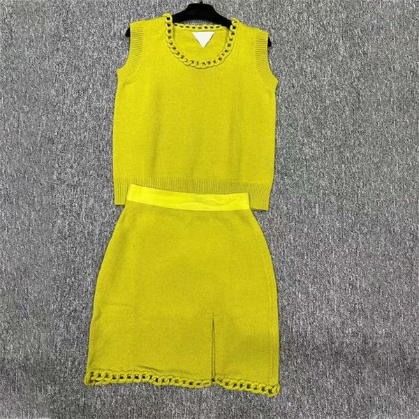women's tracksuits spring and summer 2022 vest skirt french small fragrance knitting chain avocado color two-piece set hltv, Gray
women's tracksuits spring and summer 2022 vest skirt french small fragrance knitting chain avocado color two-piece set hltv, Gray