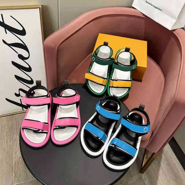2022 women pool pillow comfort sandals slippers fashion summer velcro straps calf leather beach sandal sldes luxurys brand ladies cool flats, Black
2022 women pool pillow comfort sandals slippers fashion summer velcro straps calf leather beach sandal sldes luxurys brand ladies cool flats, Black