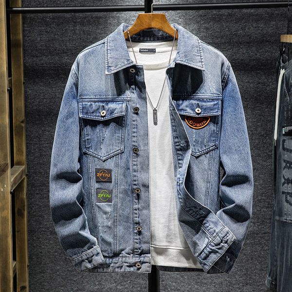 men's jackets designer guangzhou cowboy autumn and winter korean fashion personalized clothes spring men 33sd, Black;brown
men's jackets designer guangzhou cowboy autumn and winter korean fashion personalized clothes spring men 33sd, Black;brown