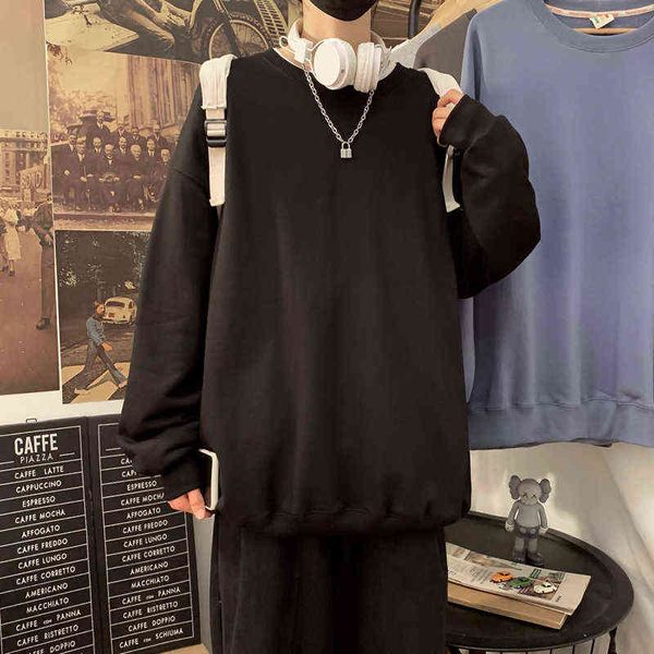 2022 solid color sweatshirt men harajuku hoodies autumn spring hoody casual hoodie cotton sweatshirts men streetwear clothes y220716, Black
2022 solid color sweatshirt men harajuku hoodies autumn spring hoody casual hoodie cotton sweatshirts men streetwear clothes y220716, Black
