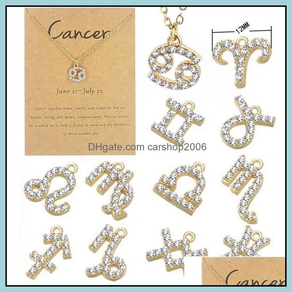 pendant necklaces pendants jewelry 12 zodiac diamond constellation necklace with gift card for men women birthday drop delivery 2021 43ikb, Silver
pendant necklaces pendants jewelry 12 zodiac diamond constellation necklace with gift card for men women birthday drop delivery 2021 43ikb, Silver
