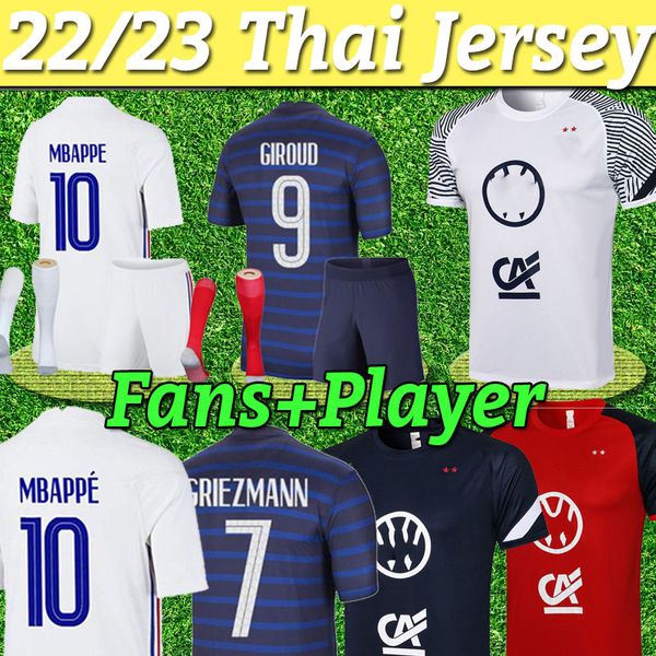 2022 mbappe griezmann benzema mens soccer jerseys pogba giroud kante kids kit home away football shirt player version pavard dembele women f, Black;yellow
2022 mbappe griezmann benzema mens soccer jerseys pogba giroud kante kids kit home away football shirt player version pavard dembele women f, Black;yellow
