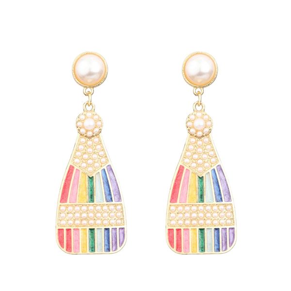 ins fashion creative rainbow color wine bottle dangle earrings women girls sweet korean style pearl rhinestone earring gift, Silver
ins fashion creative rainbow color wine bottle dangle earrings women girls sweet korean style pearl rhinestone earring gift, Silver