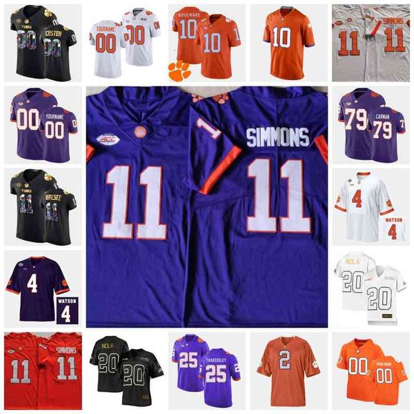 xflsp 2022 college custom clemson tg stitched football jersey k.j. henry derion kendrick 6 mike jones jr. 26 sheridan jones 3 xavier thomas, Black
xflsp 2022 college custom clemson tg stitched football jersey k.j. henry derion kendrick 6 mike jones jr. 26 sheridan jones 3 xavier thomas, Black