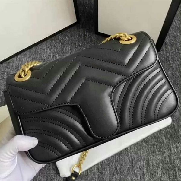 black leather marmont shoulder bag for women gold chain totes designer luxury handbags waist purses lady clutchs wallets crossbody messenger
black leather marmont shoulder bag for women gold chain totes designer luxury handbags waist purses lady clutchs wallets crossbody messenger