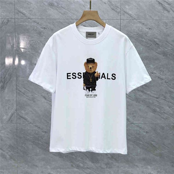 50% discount double fog bear essentials spoof thread chest letter high street loose short sleeve t-shirt men's and women's fashion, White;black
50% discount double fog bear essentials spoof thread chest letter high street loose short sleeve t-shirt men's and women's fashion, White;black