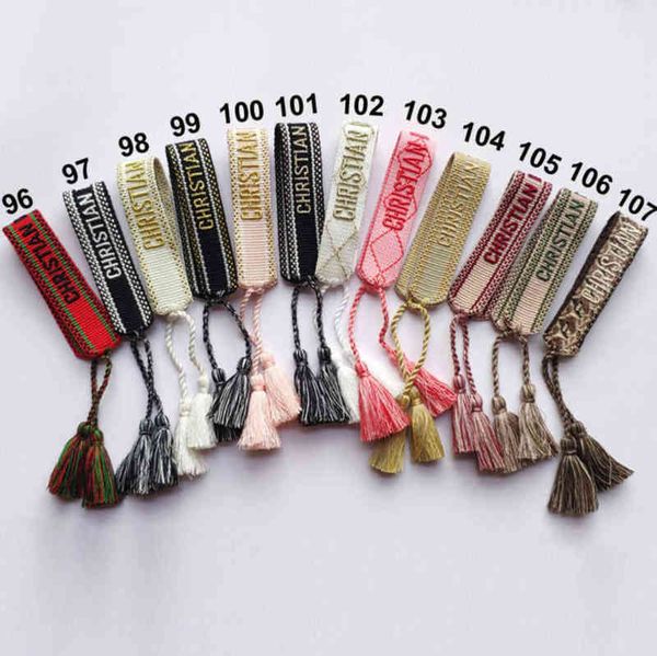 classic fashion brand bangles jewelry men women handmade cotton signture embroidery bracelet designers woven bangle fabrics luxury bracelets, Black
classic fashion brand bangles jewelry men women handmade cotton signture embroidery bracelet designers woven bangle fabrics luxury bracelets, Black