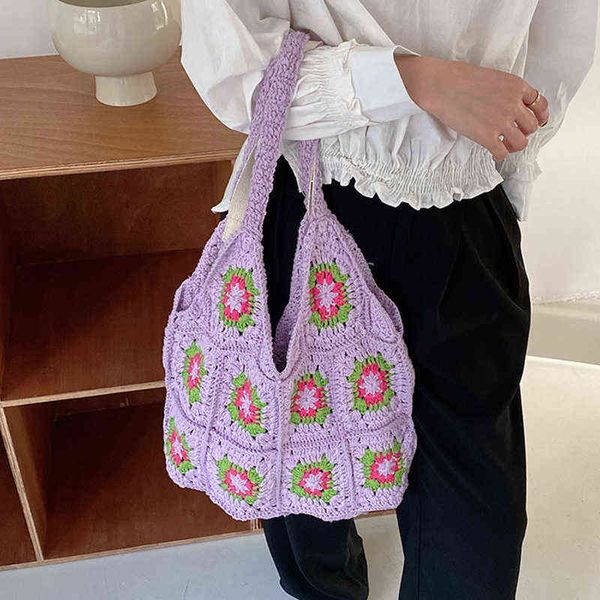 handmade hollow out crochet bag ethnic hand knitted bohemian female women's shoulder crossbody casual totes 220801
handmade hollow out crochet bag ethnic hand knitted bohemian female women's shoulder crossbody casual totes 220801