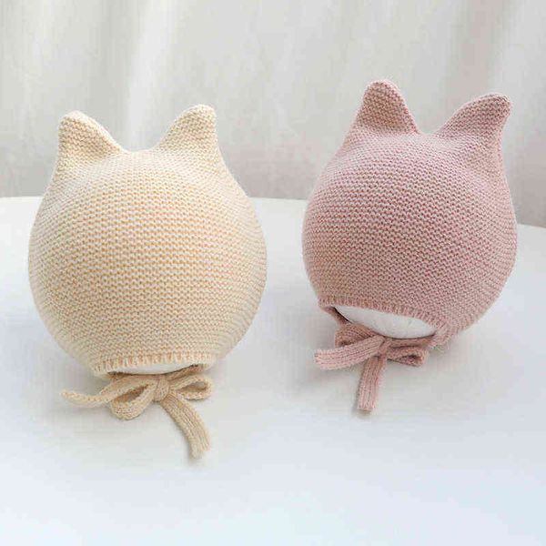 cute cat ear baby hat autumn winter solid color baby girl boy beanie hat warm knitted toddler children hood cap l220728, Yellow
cute cat ear baby hat autumn winter solid color baby girl boy beanie hat warm knitted toddler children hood cap l220728, Yellow