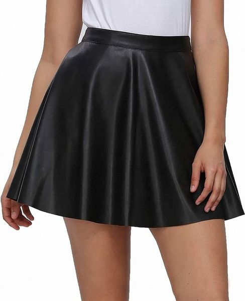 leather skater skirt, women's black pleated plus size mini a-line vegan faux high waist casual stretchy s-xxxl n8ql#, Black;gray
leather skater skirt, women's black pleated plus size mini a-line vegan faux high waist casual stretchy s-xxxl n8ql#, Black;gray