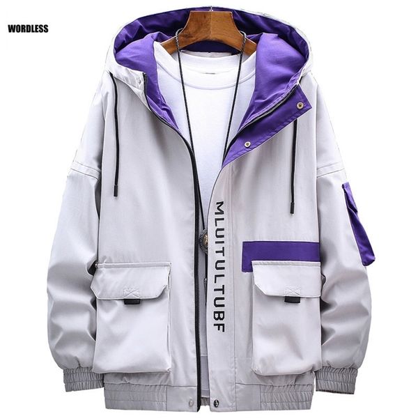 hip hop men jacket fashion outwear male casual streetwear brand mens clothing quality bomber solid color 201128, Black;brown
hip hop men jacket fashion outwear male casual streetwear brand mens clothing quality bomber solid color 201128, Black;brown