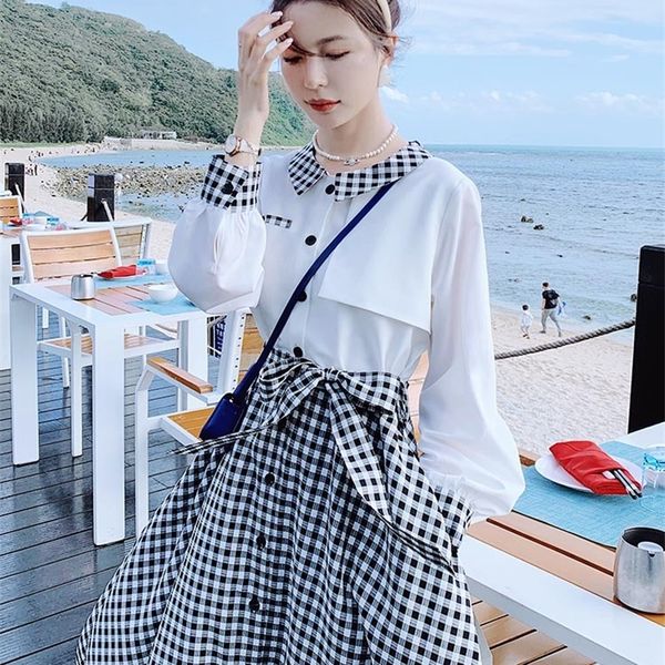 casual dresses french temperament thin fake two-piece dress women's 2022 spring and autumn style light familiar hepburn shirt skirt dsr, Black;gray
casual dresses french temperament thin fake two-piece dress women's 2022 spring and autumn style light familiar hepburn shirt skirt dsr, Black;gray