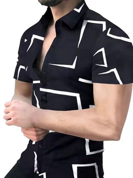 men's casual shirts vintage floral print men's turn-down collar black brand shirt 2022 summer short sleeve men fashion streetwear, White;black
men's casual shirts vintage floral print men's turn-down collar black brand shirt 2022 summer short sleeve men fashion streetwear, White;black