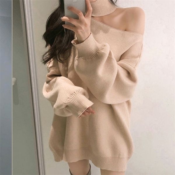 female winter sweater women pullover long sleeve girls loose autumn elegant knitted outerwear sweater warm plus size 201130, White;black
female winter sweater women pullover long sleeve girls loose autumn elegant knitted outerwear sweater warm plus size 201130, White;black