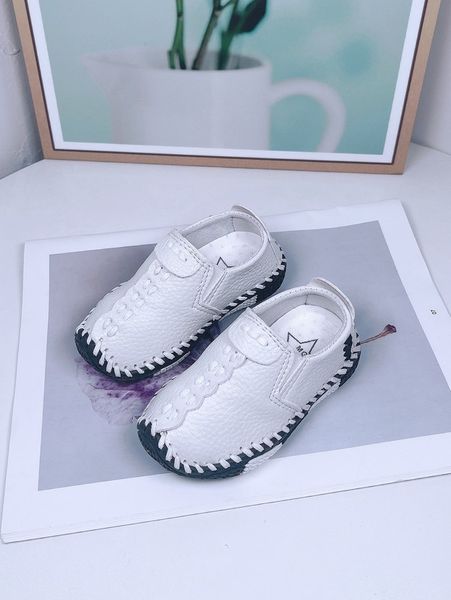 boys stitch detail flats she, Black;grey 
boys stitch detail flats she, Black;grey