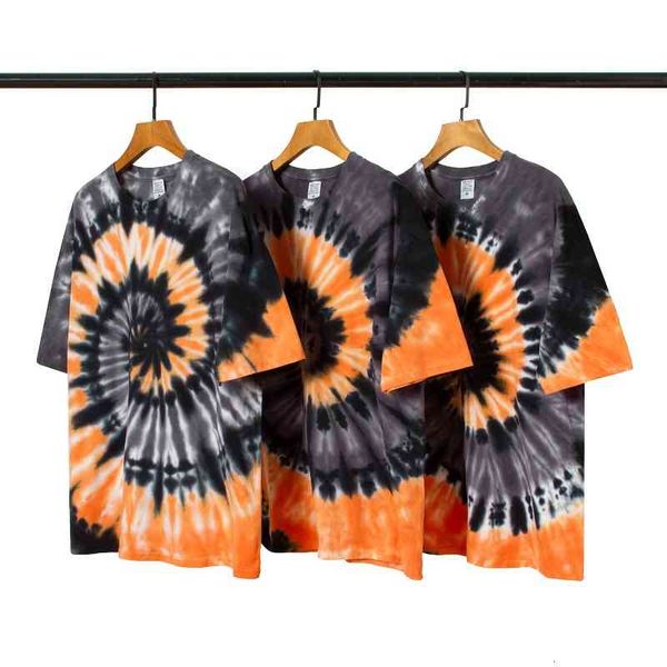men's t-shirts spring and summer oversize loose contrast color vortex tie dye short sleeve high street ins hip hop t-shirt men twbp, White;black
men's t-shirts spring and summer oversize loose contrast color vortex tie dye short sleeve high street ins hip hop t-shirt men twbp, White;black