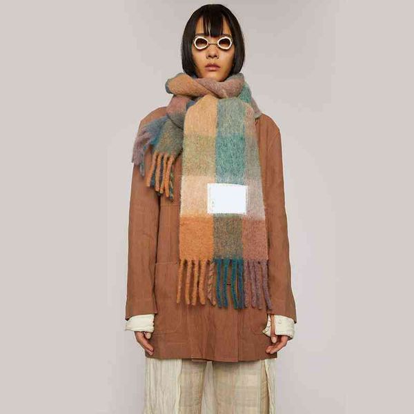 ac studios sacrf imitation cashmere winter scarf designer acne scarves women type colour chequered tassel imitated, Blue;gray
ac studios sacrf imitation cashmere winter scarf designer acne scarves women type colour chequered tassel imitated, Blue;gray
