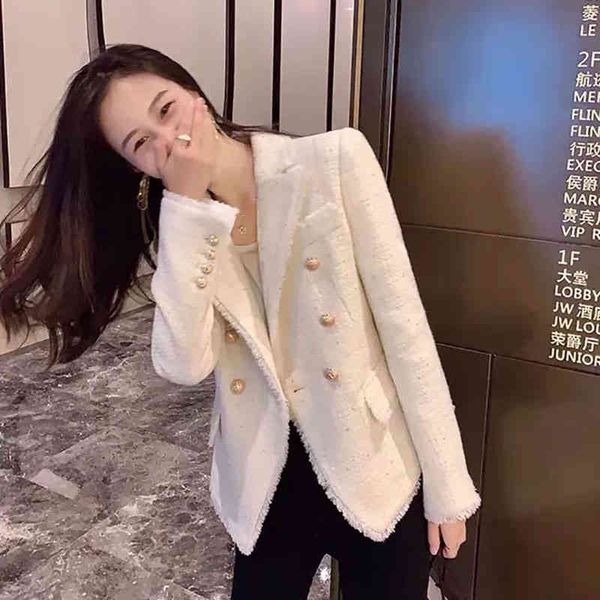 women's suits & blazers spring and autumn style small fragrance design sense of celebrity tweed coat man korean temperament white short, White;black
women's suits & blazers spring and autumn style small fragrance design sense of celebrity tweed coat man korean temperament white short, White;black