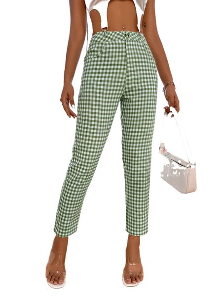 petite gingham slant pocket pants k4bz#, Black;white
petite gingham slant pocket pants k4bz#, Black;white