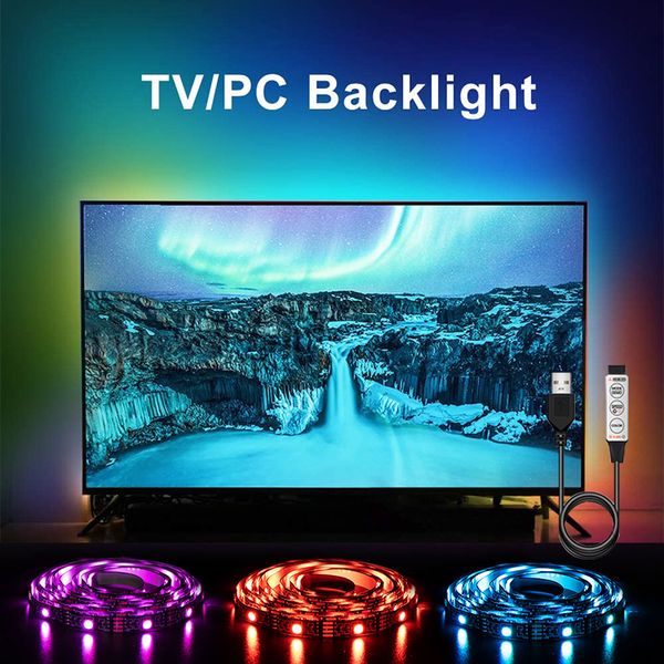 usb led strip dc 5v 1m 2m 3m 4m 5m mini 3key flexible light lamp smd 5050 desk decor screen tv background lighting
usb led strip dc 5v 1m 2m 3m 4m 5m mini 3key flexible light lamp smd 5050 desk decor screen tv background lighting