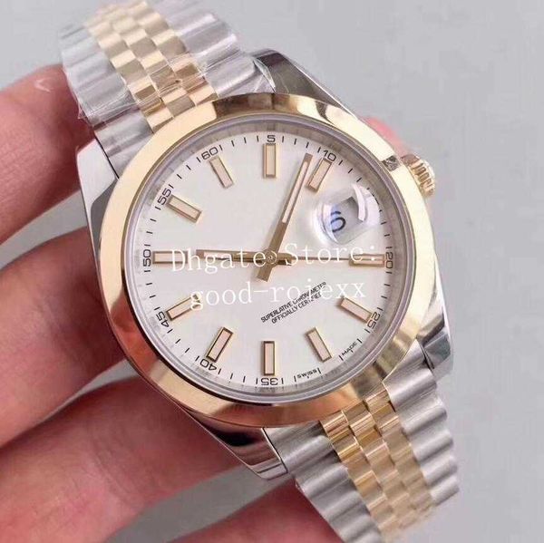 watches men mechanical cal.3235 eta watch men's 904l steel yellow gold jubilee bracelet 126303 smooth beze chocolate 41mm ew mother dia, Slivery;brown
watches men mechanical cal.3235 eta watch men's 904l steel yellow gold jubilee bracelet 126303 smooth beze chocolate 41mm ew mother dia, Slivery;brown