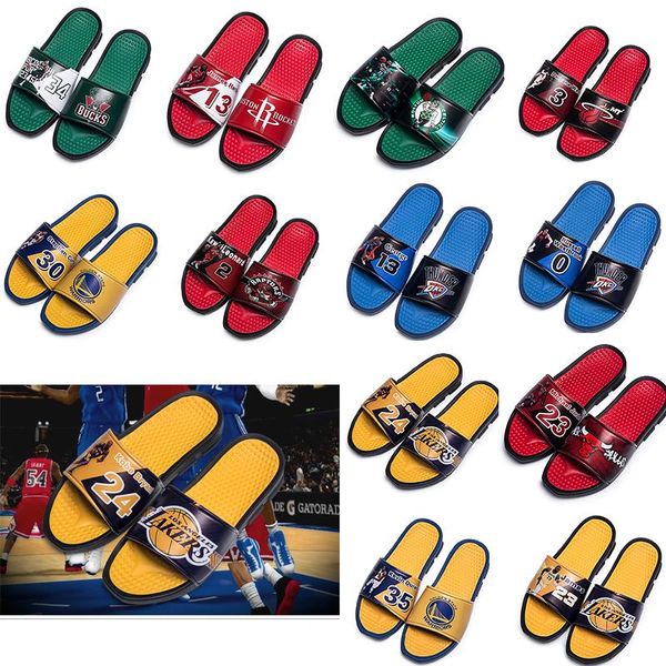 basketball star sports slippers brand designer mens rubber sandals beach slide non-slip flip flops indoor outdoor shoes size 40-, Black
basketball star sports slippers brand designer mens rubber sandals beach slide non-slip flip flops indoor outdoor shoes size 40-, Black