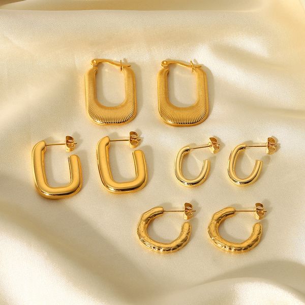 wholesale fashion knot accessories waterproof titanium steel women jewelry 18k gold plated irregular earrings for women b.jde201777, Silver
wholesale fashion knot accessories waterproof titanium steel women jewelry 18k gold plated irregular earrings for women b.jde201777, Silver