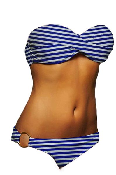 twist bandeau bikini set 2 pcs swimwear swimsuit for women fba o5ow#, White;black
twist bandeau bikini set 2 pcs swimwear swimsuit for women fba o5ow#, White;black