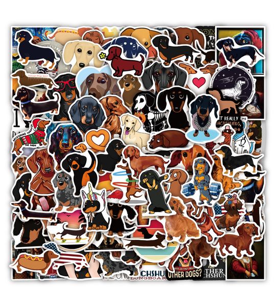 pack of 100pcs wholesale cute dachshund stickers no-duplicate for luggage skateboard notebook helmet water bottle phone car decals
pack of 100pcs wholesale cute dachshund stickers no-duplicate for luggage skateboard notebook helmet water bottle phone car decals