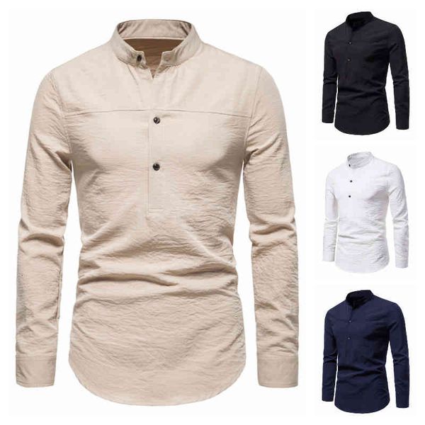 men's casual shirts european business men's size vertical slightly elastic long sleeve stand collar linen shirt casual shirt sgpb, White;black
men's casual shirts european business men's size vertical slightly elastic long sleeve stand collar linen shirt casual shirt sgpb, White;black