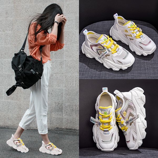 leather dad height increase shoes women's new breathable mesh casual sports small white shoes fashion all-match clothes non-slip, Black;white
leather dad height increase shoes women's new breathable mesh casual sports small white shoes fashion all-match clothes non-slip, Black;white