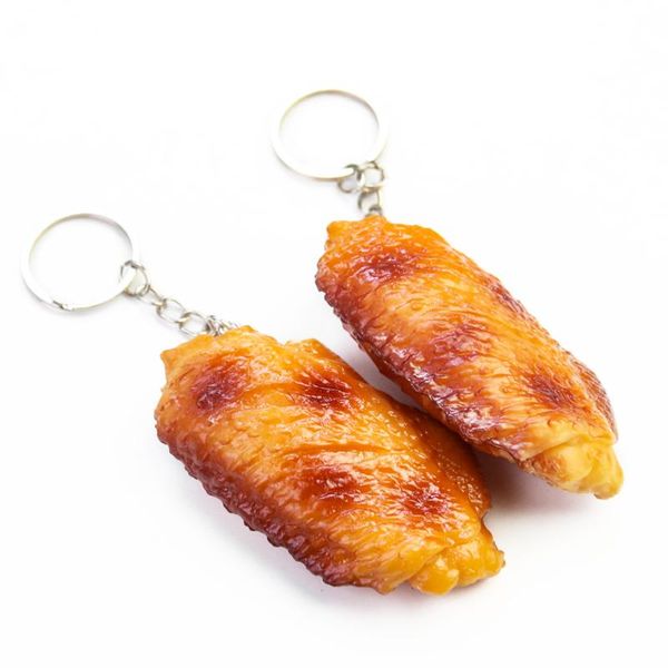 keychains funny chicken wing keychain favorite fast food roasted orleans roast mid joint keyring bag backpack ornament jewelry, Silver
keychains funny chicken wing keychain favorite fast food roasted orleans roast mid joint keyring bag backpack ornament jewelry, Silver