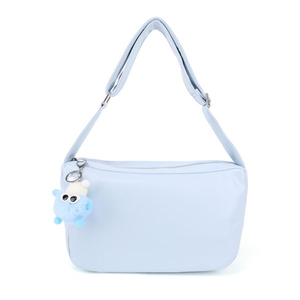 designer bag shoulder pillow bags with macaron colors and wide straps 31cm