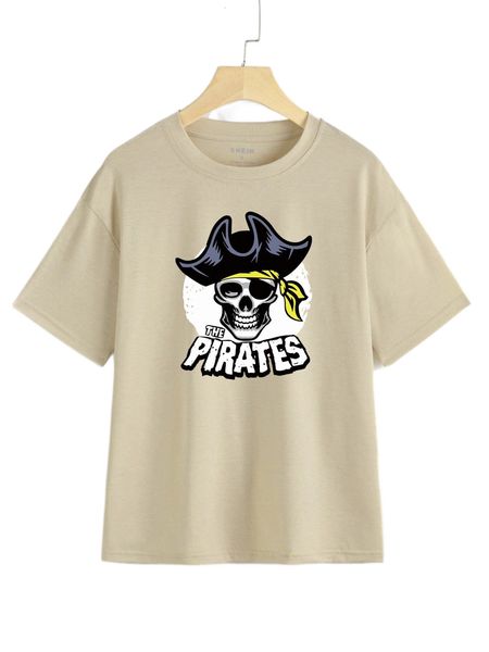 skull and letter graphic tee f3wm#, White
skull and letter graphic tee f3wm#, White