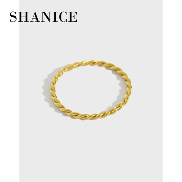 shanice 100 real pure s925 sterling silver ring fashion simple double twist fine thin little finger for women jewelry 220716, Slivery;golden
shanice 100 real pure s925 sterling silver ring fashion simple double twist fine thin little finger for women jewelry 220716, Slivery;golden