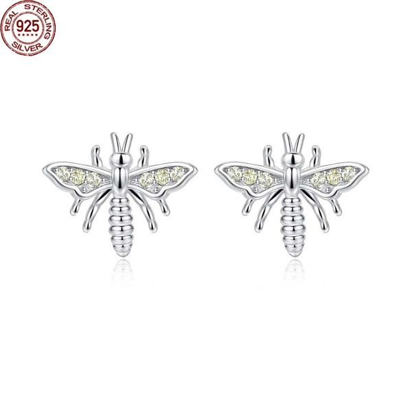 new arrival 100% 925 sterling silver simple bee stud earring for women cute animal girls fine jewelry daily accessories gifts girl, Golden;silver
new arrival 100% 925 sterling silver simple bee stud earring for women cute animal girls fine jewelry daily accessories gifts girl, Golden;silver