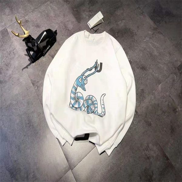 summer explosion family 21 autumn three eyed tentacle snake animal small monster round neck wide sweater men's and women's fashion, Black
summer explosion family 21 autumn three eyed tentacle snake animal small monster round neck wide sweater men's and women's fashion, Black