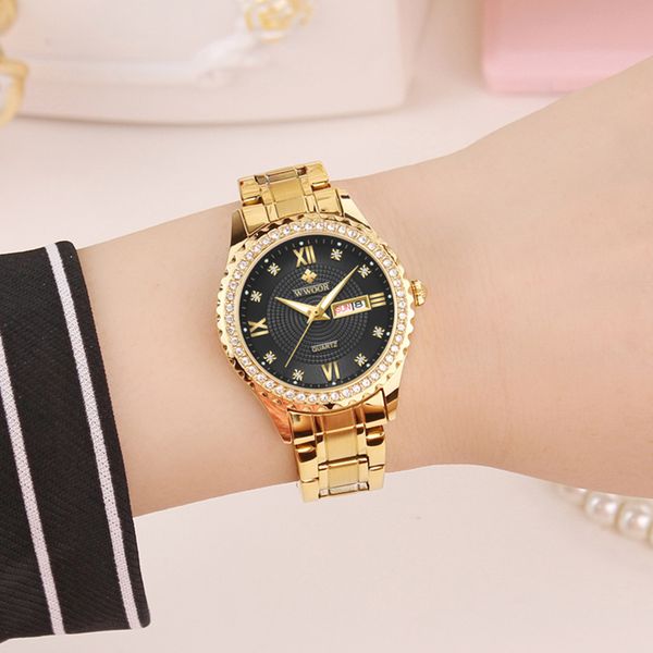 wwoor luxury diamond ladies watch fashion elegant gold bracelet watch for women quartz calendar wrist watch relogio feminino 220328, Slivery;brown
wwoor luxury diamond ladies watch fashion elegant gold bracelet watch for women quartz calendar wrist watch relogio feminino 220328, Slivery;brown