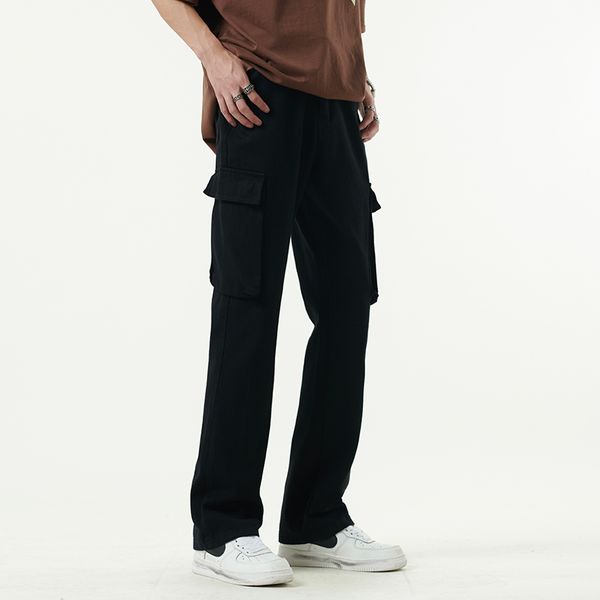 high street multi-pockets straight loose mens denim pants black casual couple jeans hip hop jean pants, Black;brown
high street multi-pockets straight loose mens denim pants black casual couple jeans hip hop jean pants, Black;brown