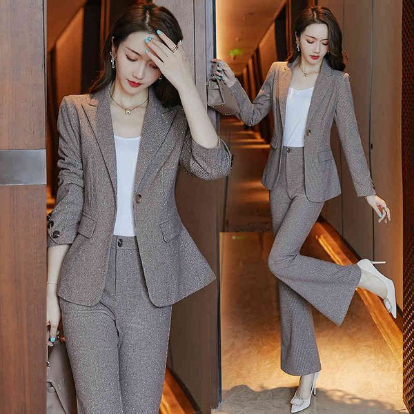 women's two piece pants professional suit women's spring wear 2022 foreign style set with royal sister's early fashion two-pi, White
women's two piece pants professional suit women's spring wear 2022 foreign style set with royal sister's early fashion two-pi, White