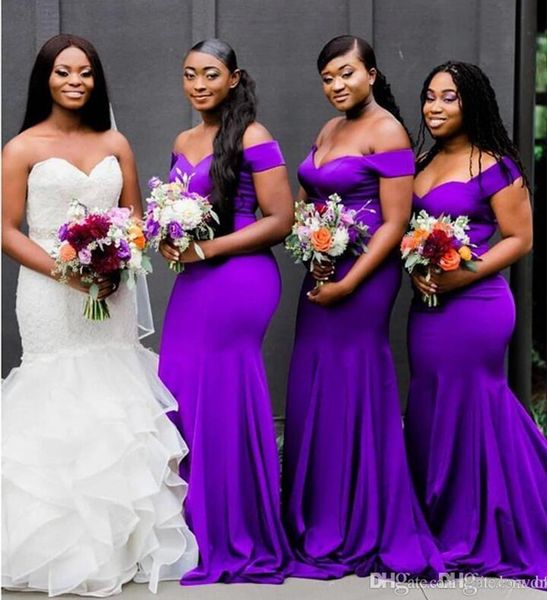 purple new fashion mermaid bridesmaid dresses off the shoulder formal wedding guest dress simple robes, White;pink
purple new fashion mermaid bridesmaid dresses off the shoulder formal wedding guest dress simple robes, White;pink