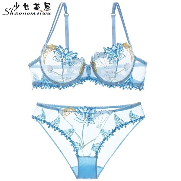 shaonvmeiwu embroidered mesh yarn ultrathin sheer allure hollow out sponge bra set bra bra y200422, Red;black
shaonvmeiwu embroidered mesh yarn ultrathin sheer allure hollow out sponge bra set bra bra y200422, Red;black