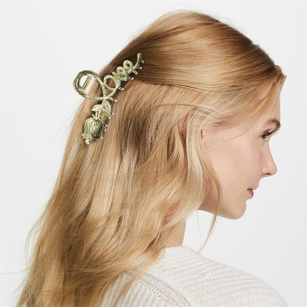 length 10.5 cm metal tulip shape hair clamp women alloy cross hair claw clip european lady ponytail flower large hairpins headdress accessor, Slivery;golden
length 10.5 cm metal tulip shape hair clamp women alloy cross hair claw clip european lady ponytail flower large hairpins headdress accessor, Slivery;golden
