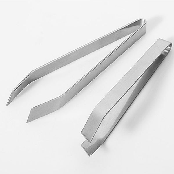 stainless steel fish bone tweezers remover pincer puller tongs pick-up seafood tool crafts tweezers kitchen hand tools, Black
stainless steel fish bone tweezers remover pincer puller tongs pick-up seafood tool crafts tweezers kitchen hand tools, Black