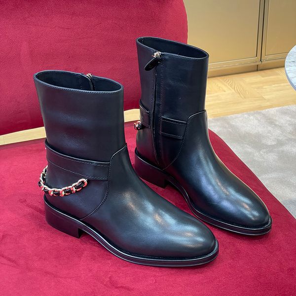brand boots designer ladies winter luxury short boots martin low heel round toe solid color leather cowhide motorcycle boot 35-41, Black
brand boots designer ladies winter luxury short boots martin low heel round toe solid color leather cowhide motorcycle boot 35-41, Black