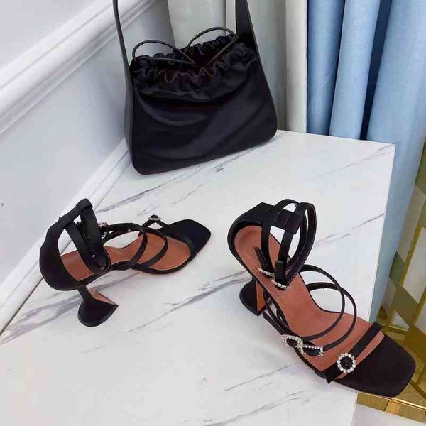 women's high-heeled sandals sandals evening dress elegant silk ankle strap open style fashion, Black
women's high-heeled sandals sandals evening dress elegant silk ankle strap open style fashion, Black