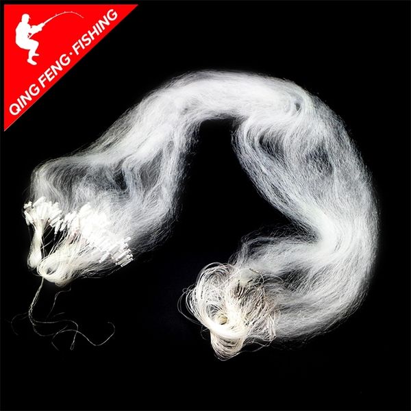 15m x 12m fishing net single mesh nylon durable float trap monofilament gill net fishing accessories for hand casting 220623 
15m x 12m fishing net single mesh nylon durable float trap monofilament gill net fishing accessories for hand casting 220623