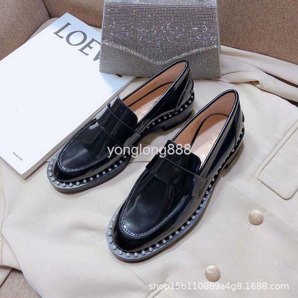 dress shoes m lefu shoes pearl 4.5cm shallow mouth foot ring round head sleeve princess heel over women's single, Black
dress shoes m lefu shoes pearl 4.5cm shallow mouth foot ring round head sleeve princess heel over women's single, Black